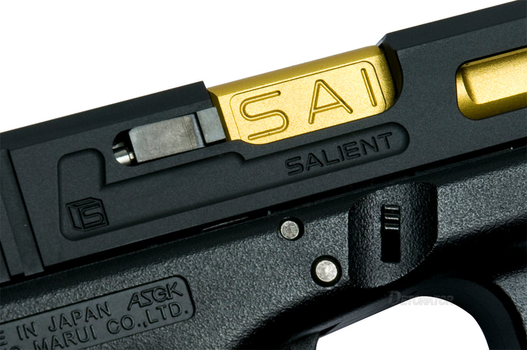 DETONATOR】Salient Arms Tier1 Glock19 Gen3 カスタムスライド-Black