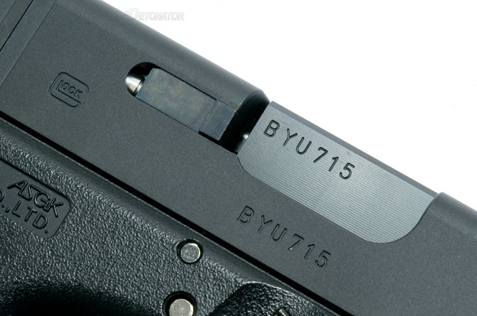 DETONATOR】Wilson Combat Glock19 Gen3 カスタムスライド-Black