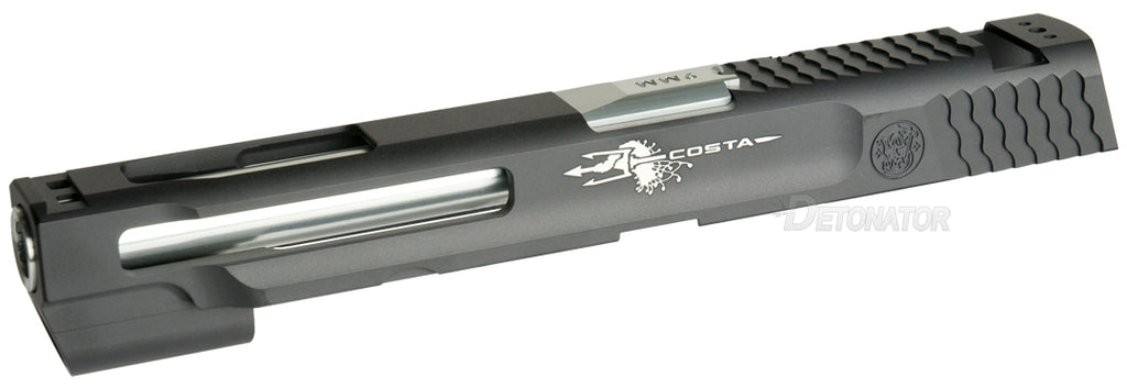 【DETONATOR】	S&W M&P9 5inch ATEi Costa Edition カスタムスライド-Black