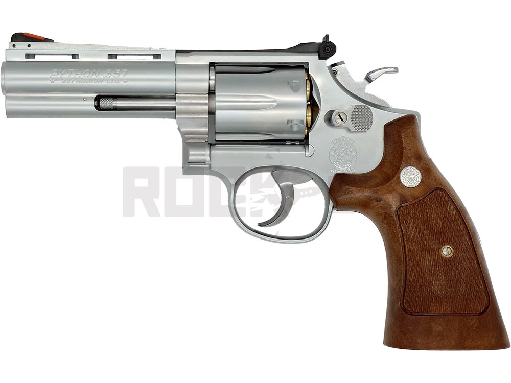 【タナカ】SMOLT リボルバー 4inch スクエアバット ステンレスフィニッシュ Ver.3 モデルガン（2026年6月10日新発売予定・予約）