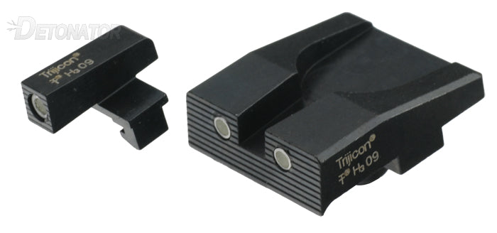【DETONATOR】東京マルイ XDM用　SFA+Trijicon Customタイプ フロント/リアサイトセット