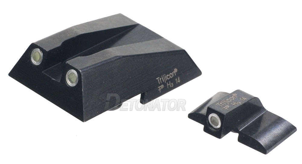 【DETONATOR】東京マルイ HK45用　Trijicon HK-11タイプ フロント/リアサイトセット