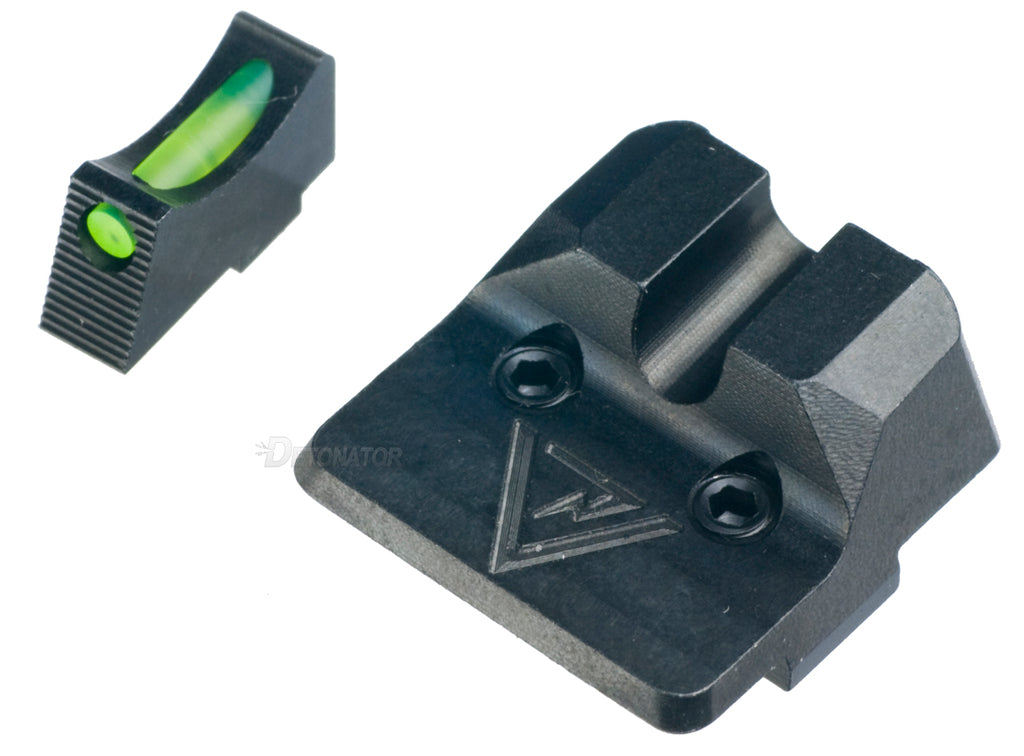 【DETONATOR】東京マルイ GLOCKシリーズ GEN3/4対応　Wilson Combat Vickers Eliteタイプ フロント/リアサイトセット