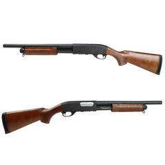 S&T】M870 ミディアム リアルウッド エアーコッキングショットガン