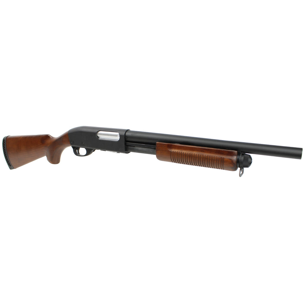 S&T】M870 ミディアム リアルウッド エアーコッキングショットガン