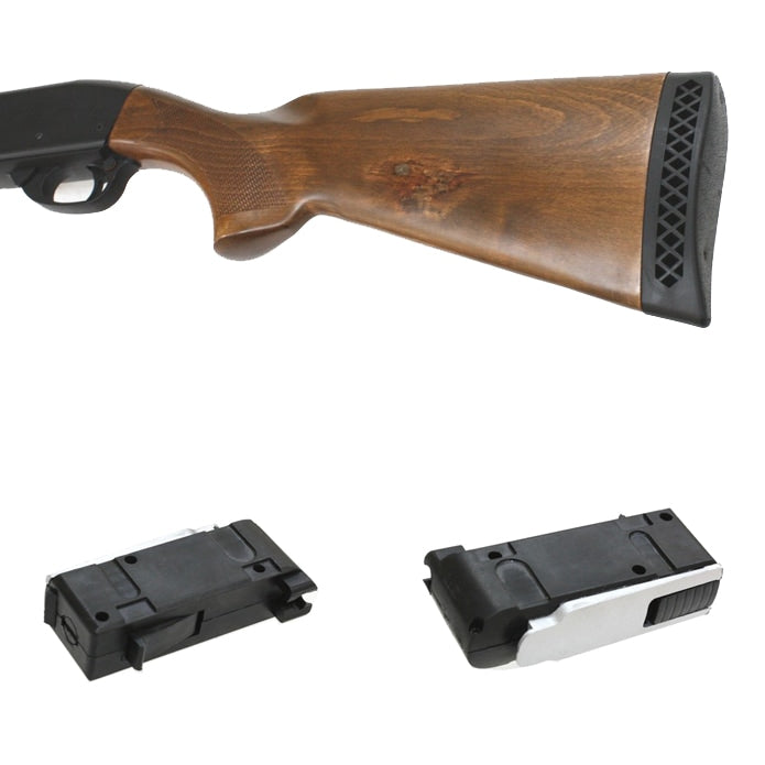 S&T】M870 ミディアム リアルウッド エアーコッキングショットガン