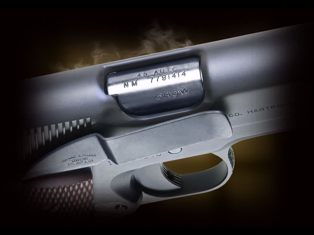 WESTERN ARMS】ボブチャウ マットブラックver. 実物木製グリップ付