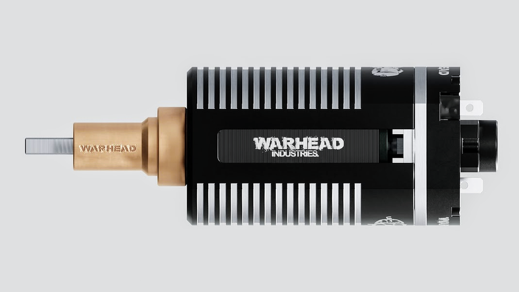 【WARHEAD】ブラシレスモーター CNC BLACK　ハイスピード ロング（2025年8月下旬再販予約）