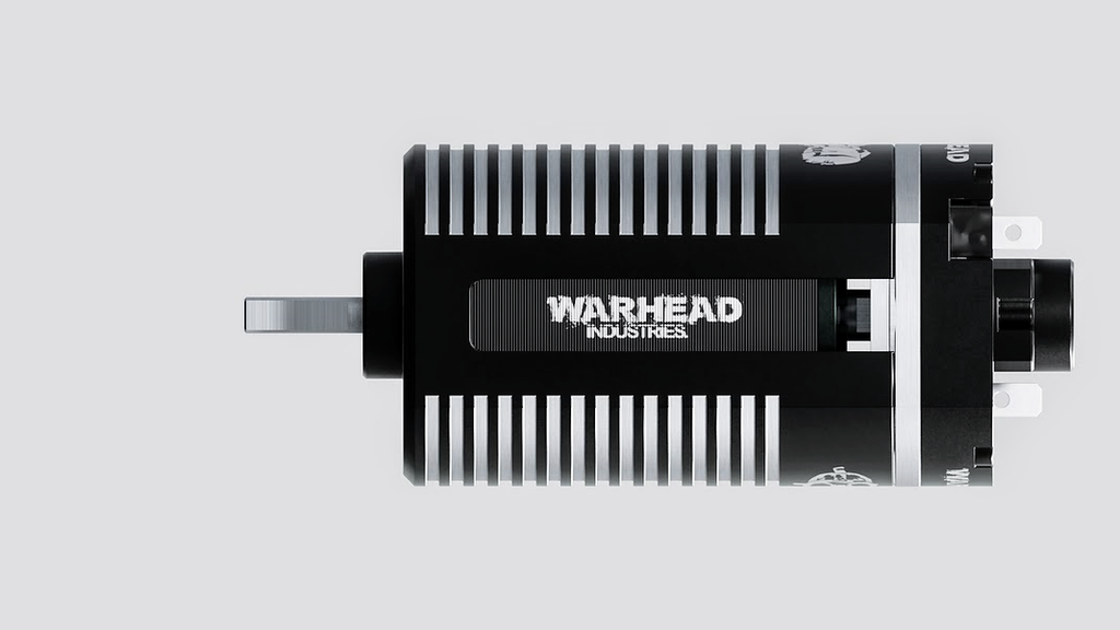 【WARHEAD】ブラシレスモーター CNC BLACK　ウルトラハイスピード ショート