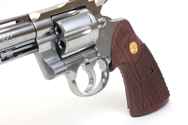 【PANDORA ARMS】ウッドグリップ｜タナカワークス社製 Colt Python .357Magnum｜オーバーサイズ / ローズウッド