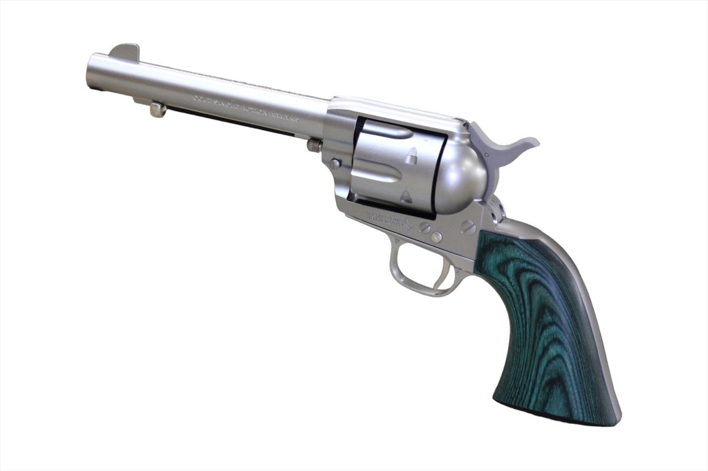 【PANDORA ARMS】ウッドグリップ｜東京マルイ SAA.45｜スムーズ/グリーン