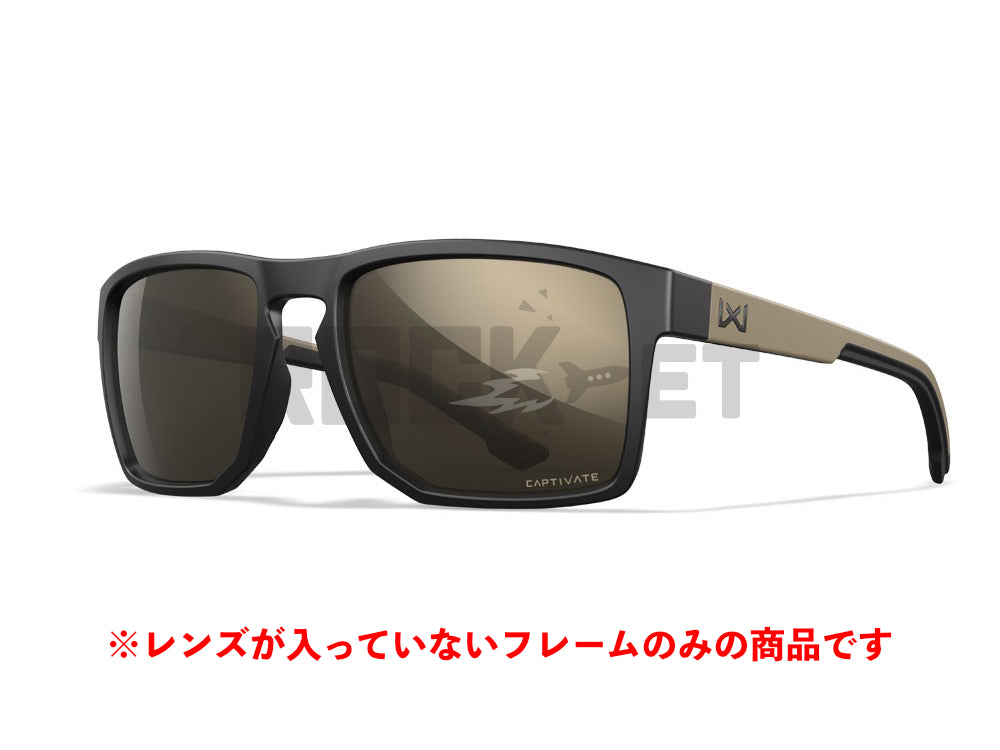 【WILEY X】WX FOUNDER [Matte Black&Tan] Frame Kit