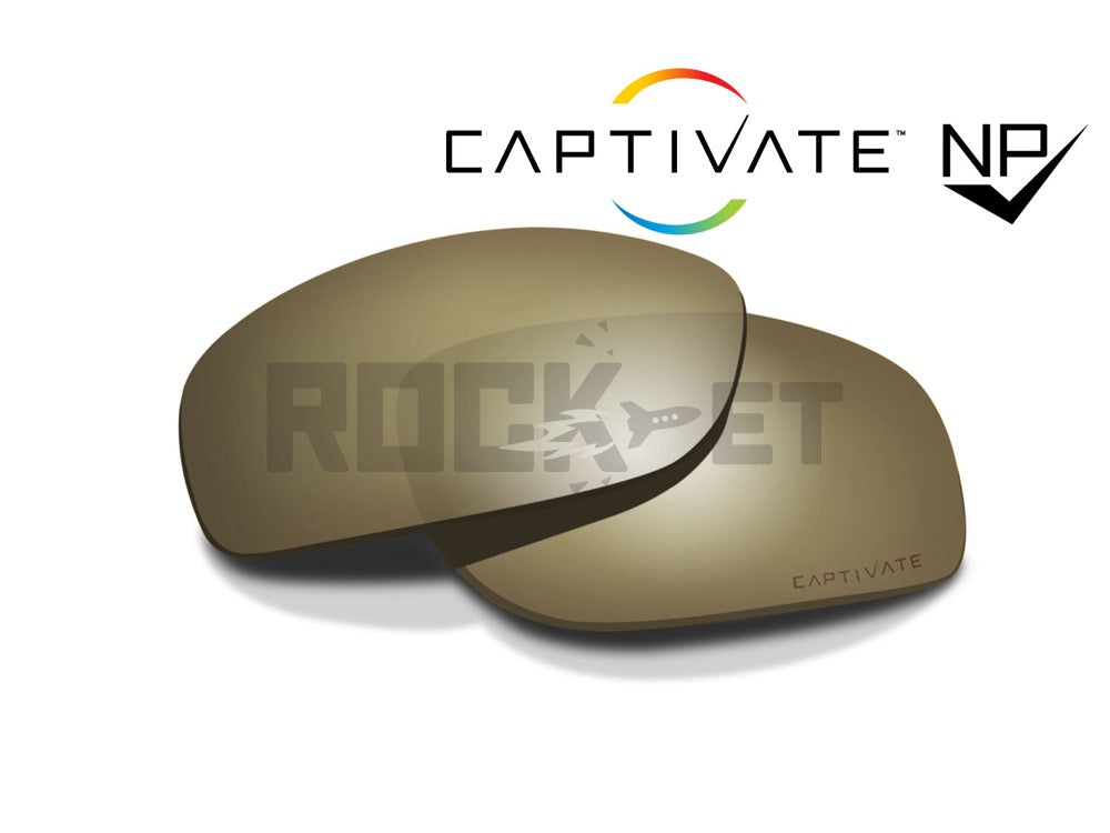 【WILEY X】WX FOUNDER CAPTIVATE NP Tungsten Mirror (Copper) Lenses