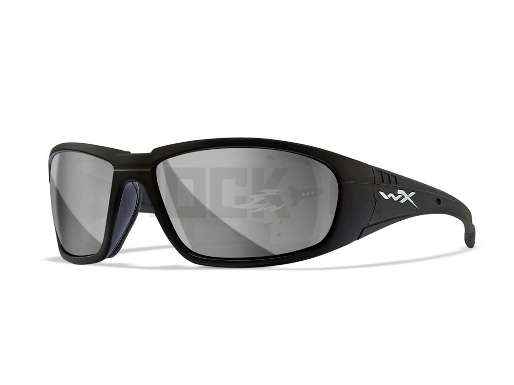 [WILEY X] WX BOSS Silver Flash (Smoke Grey) [Matte Black]