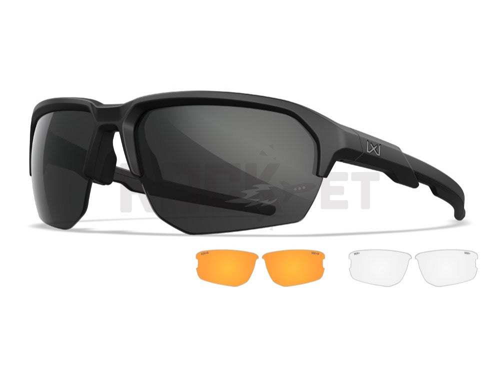 【WILEY X】WX JAKL 3LP Smoke Grey/ Clear / Light Rust [Matte Black]