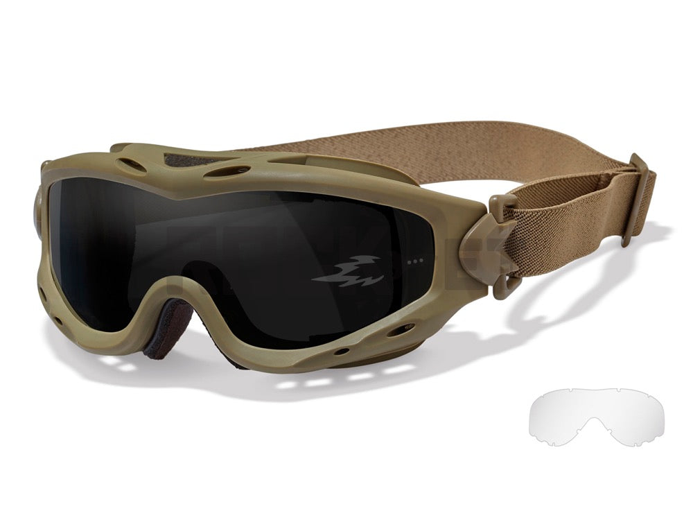 【WILEY X】SPEAR ADVANCED 2LP Smoke Grey / Clear [Tan]