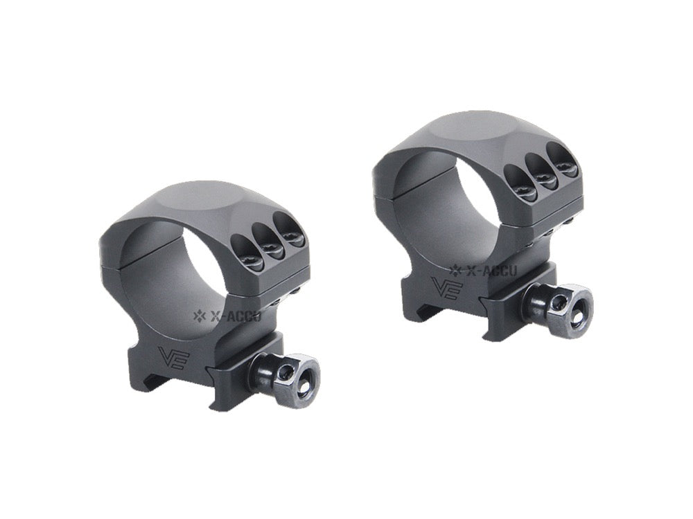 【Vector Optics】X-ACCU 1” Profile Picatinny Rings XASR-3001