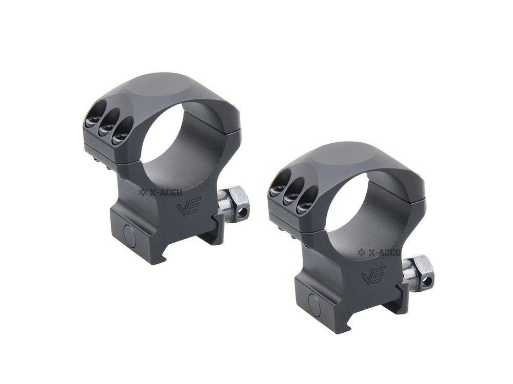 【Vector Optics】X-ACCU 1.25” Profile Picatinny Rings XASR-3002