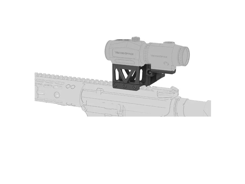 Vector Optics】Scrapper RD Paragon Magnifier One Piece Picatinny