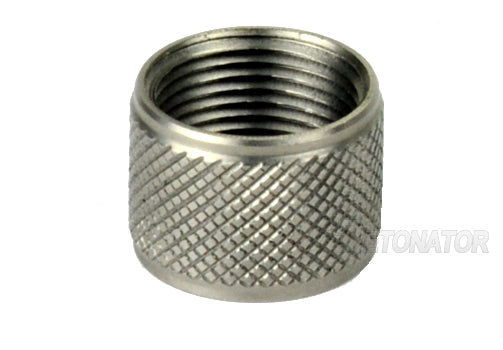 【DETONATOR】スティールネジカバー Type C Silver 14mm正ネジ