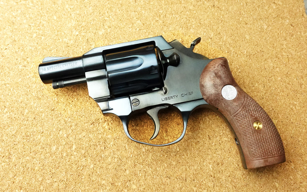【A!CTION】Liberty Chief リバティチーフ 2インチ 発火式モデルガン  (ブルーイング)