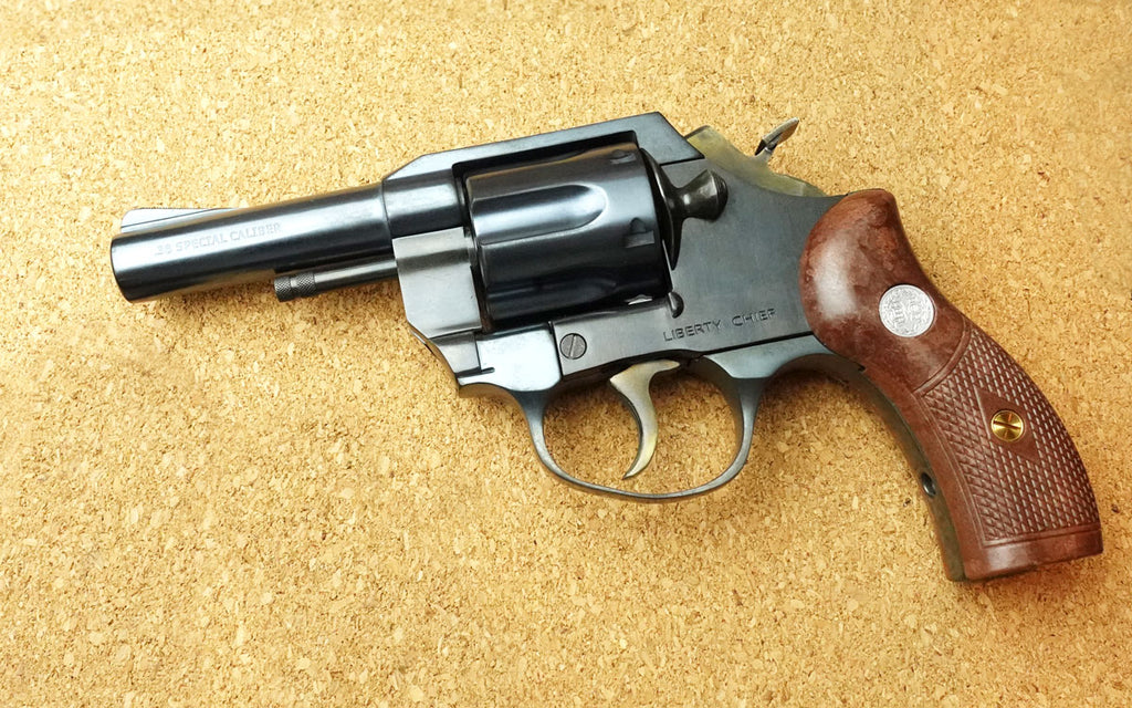【A!CTION】Liberty Chief リバティチーフ 3インチ 発火式モデルガン  (ブルーイング)