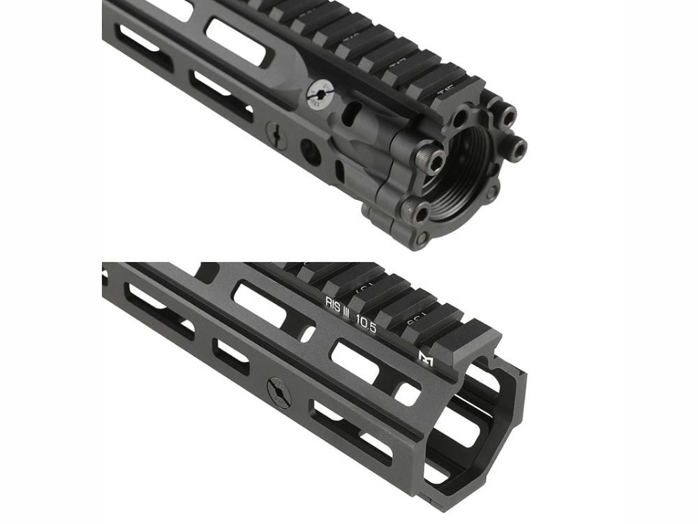 15日まで値下げ受付Airsoft Artisan DDRISIII M-LOK Airsoft Artisan】DDタイプ MK18 RISIII M-LOK ハンドガード 10.5inch