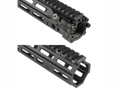 AIRSOFT ARTISAN DDタイプ 416ハンドガード PTW,GBB Airsoft Artisan】DDタイプ MK18 RISIII M-LOK ハンドガード 10.5inch