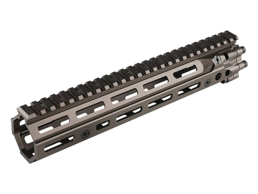 【Airsoft Artisan】DDタイプ MK18 RISIII M-LOK ハンドガード 10.5inch DE (AEG/MWS/GBB/PTW)