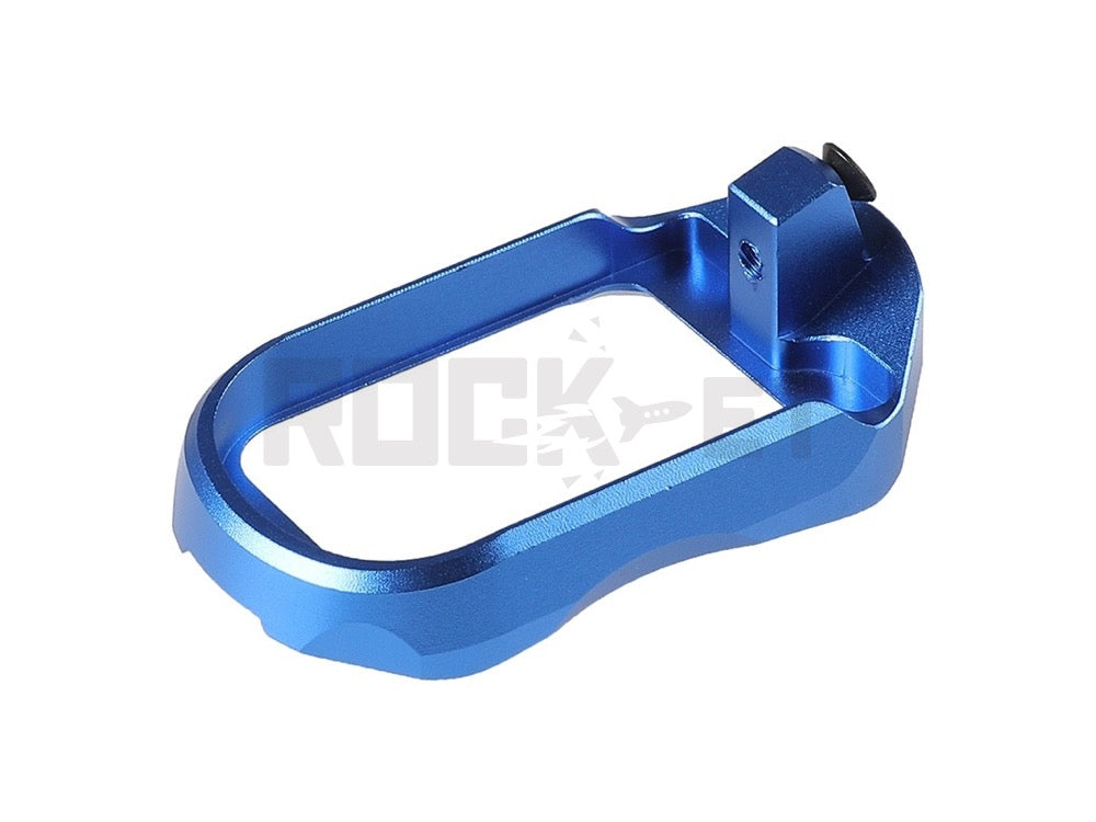 [5KU] CNC Aluminum Magwell Type 2 (Compatible with Action Army AAP01) BLUE