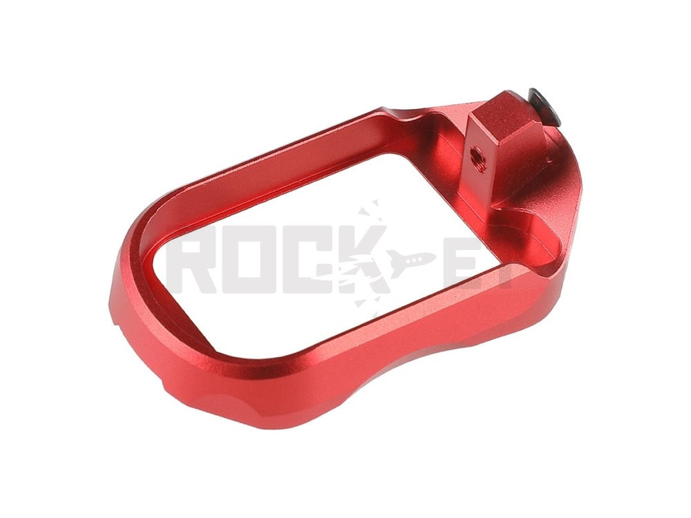 【5KU】CNC アルミマグウェル Type 2 (Action Army AAP01対応) RED