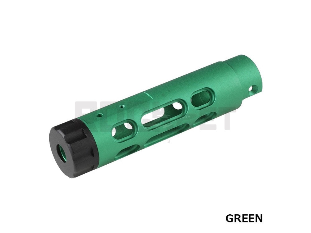 [5KU] Aluminum Outer Barrel Type B (14mm CCW/Action Army AAP01 Compatible)