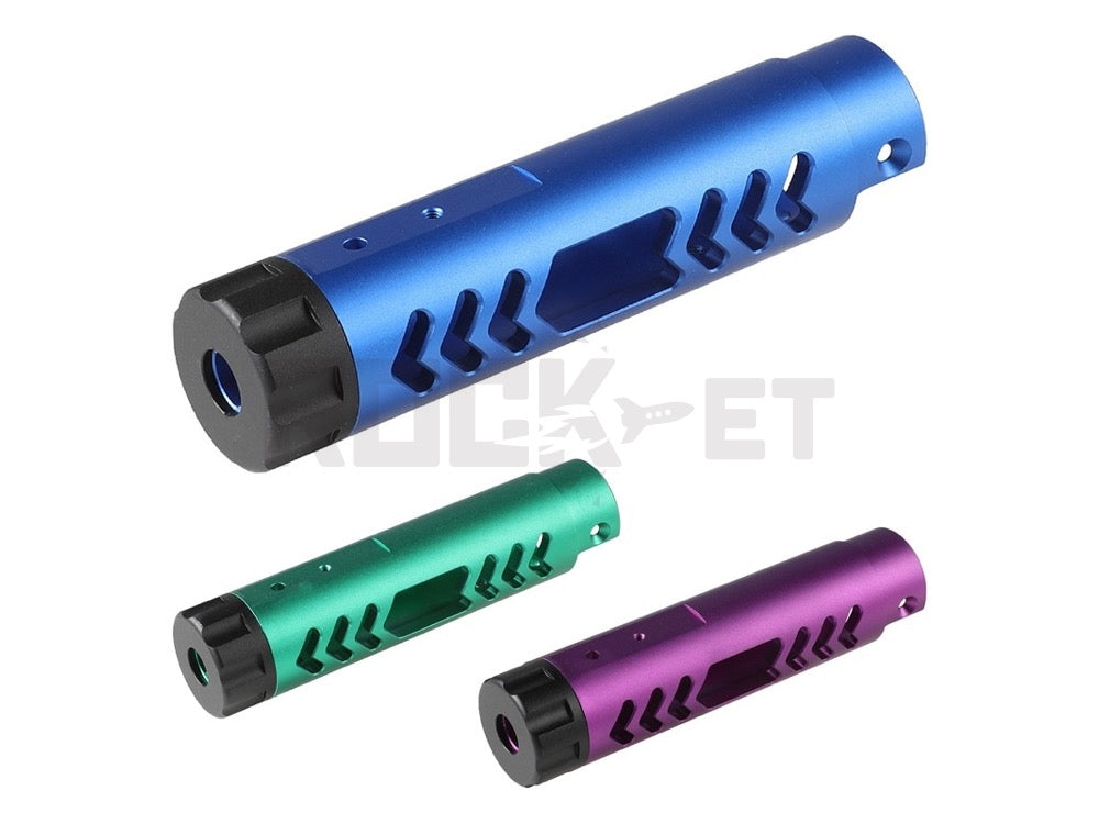 【5KU】Aluminum Outer Barrel Type C (14mm CCW/Action Army AAP01 compatible)