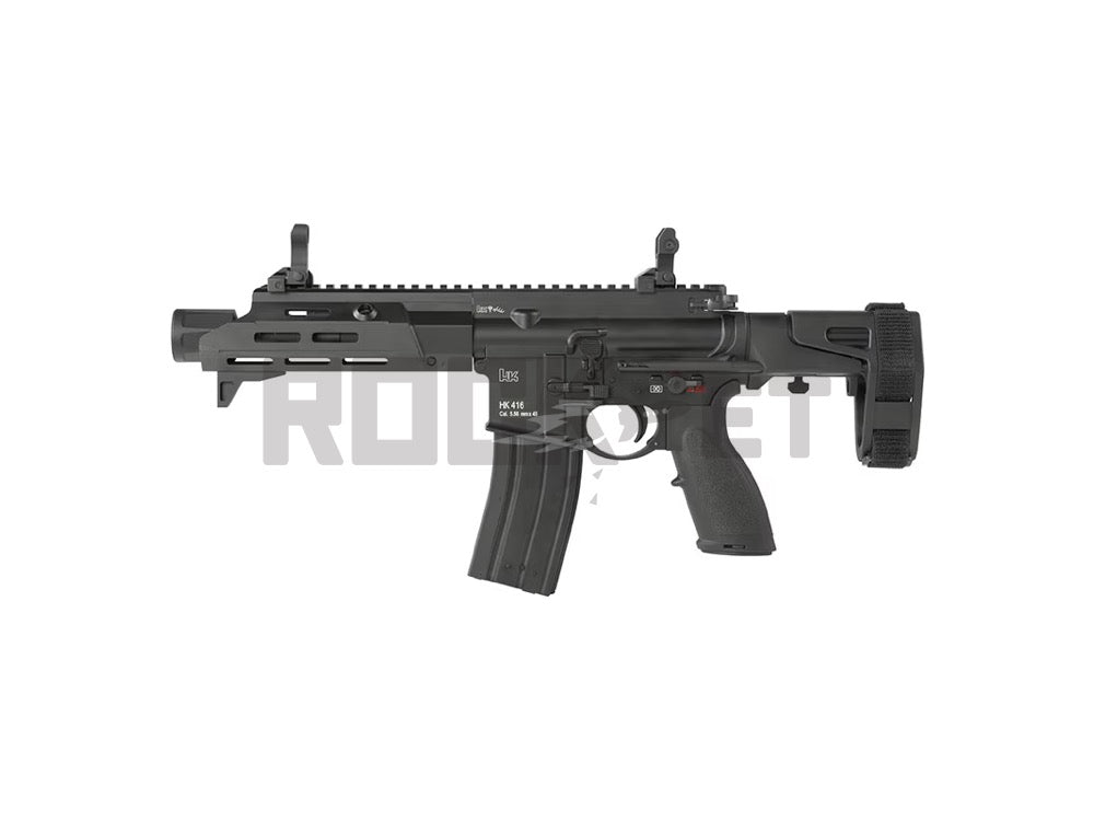 【Golden Eagle】HK416A5 PDW Black ガスブローバックライフル A.T.P. Series ガスガン