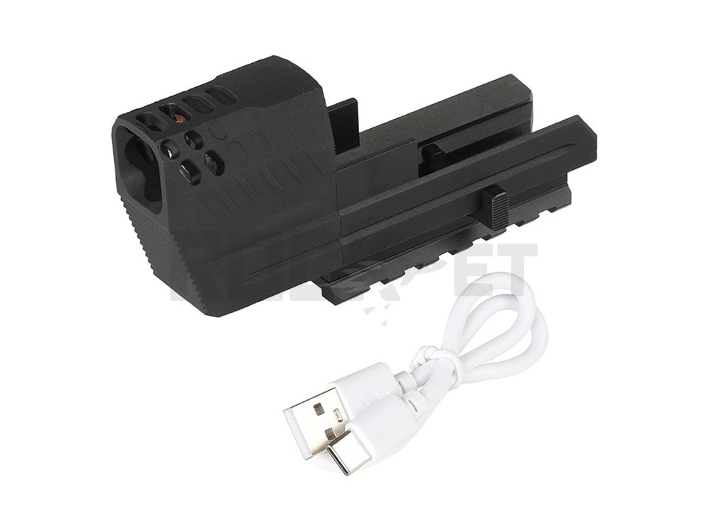 [5KU] SPIRITFIRE Muzzle Flash Tracer Compensator BK for SIG AIR P320 M17