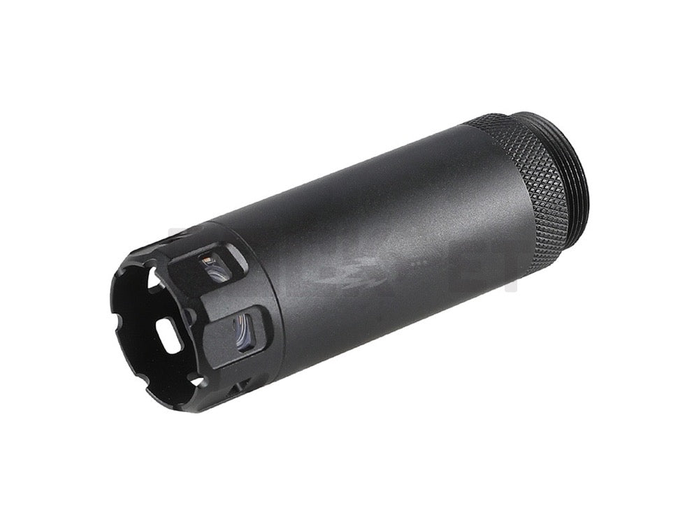 【5KU】 WE Galaxy用マズルフラッシュトレーサーユニット (25mm正ネジ) BK