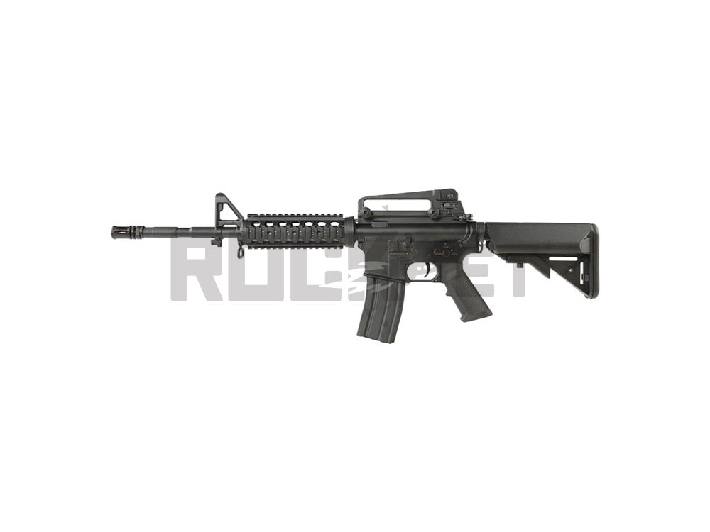 【CYMA Plus】CM007 M4 RIS カービン 14.5inch AEG フルメタル 電動ガン (JAPAN Ver./Eshooter電子トリガー搭載/180日安心保障)