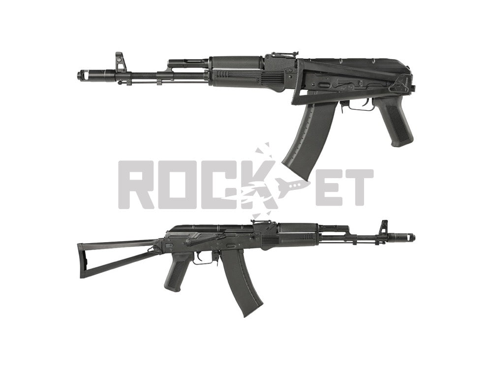 【CYMA Plus】CM040 AKS74MN AEG フルメタル 電動ガン (JAPAN Ver./Eshooter電子トリガー搭載/180日安心保障)