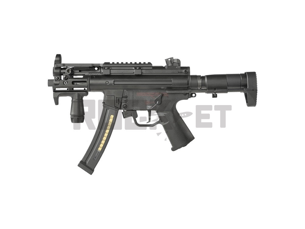 【CYMA Plus】CM041L MP5K M-Lokハンドガード PDWストック AEG (JAPAN Ver./Platinumシリーズ/Eshooter電子トリガー搭載/180日安心保障/電動ガン)