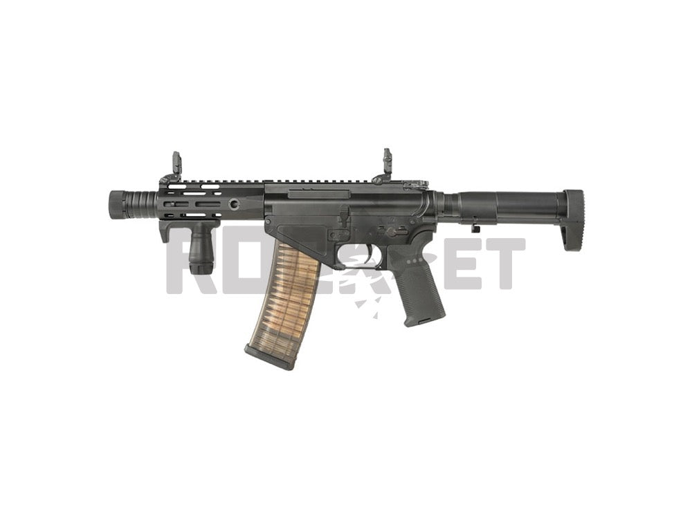 【CYMA Plus】CM093CQB SR-47 CQB 5inch AEG フルメタル 電動ガン (JAPAN Ver./Platinumシリーズ/Eshooter電子トリガー搭載/180日安心保障)