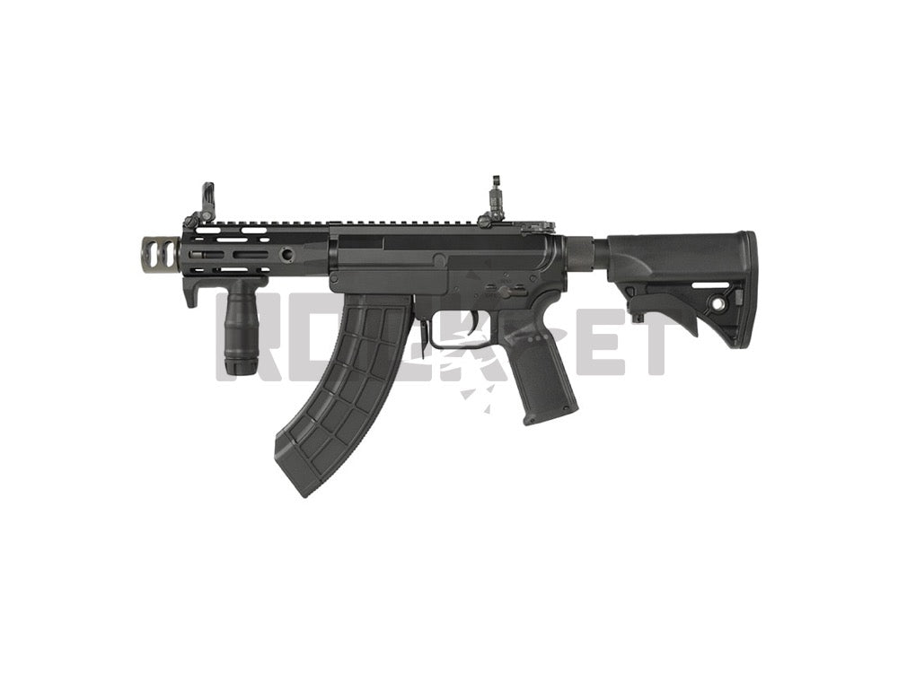 【CYMA Plus】CM096CQB SR-47 Mk47 5inch CQB AEG フルメタル 電動ガン JAPAN Ver./Eshooter電子トリガー搭載/180日安心保障