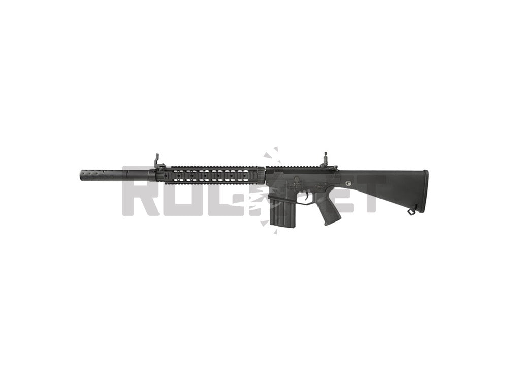 【CYMA Plus】CM098 KAC SR25 AEG (JAPAN Ver./Platinumシリーズ/Eshooter電子トリガー搭載/180日安心保障/電動ガン)
