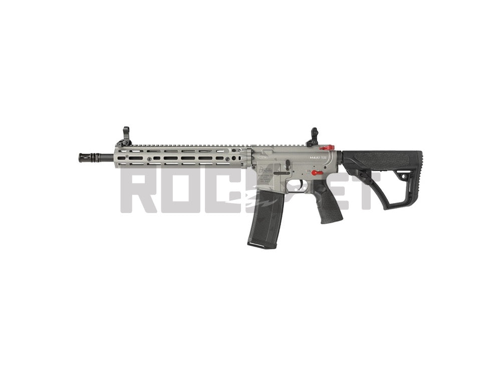 【EMG/CYMA Plus】CM105ADDL Daniel Defense M4A1 RIII 14.5inch SilverGray AEG (Official Licensed/JAPAN Ver./Platinumシリーズ/Eshooter電子トリガー搭載/180日安心保障/電動ガン)