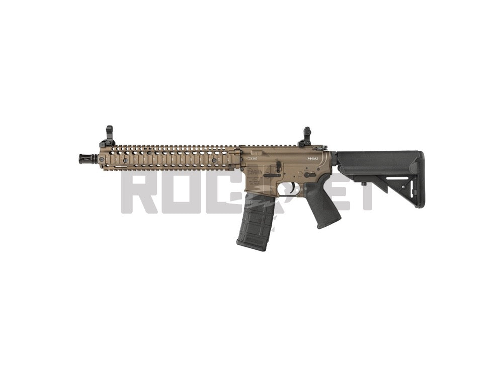 【EMG/CYMA Plus】CM105DDL Daniel Defense M4A1 RISII FDE AEG (Official Licensed/JAPAN Ver./Platinumシリーズ/Eshooter電子トリガー搭載/180日安心保障/電動ガン)