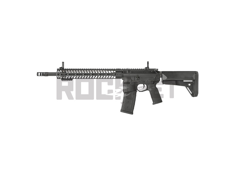 【EMG/CYMA Plus】CM107 Spike's Rare Breed Crusader Carbine Black AEG (Official Licensed/JAPAN Ver./Platinumシリーズ/Eshooter電子トリガー搭載/180日安心保障/電動ガン)