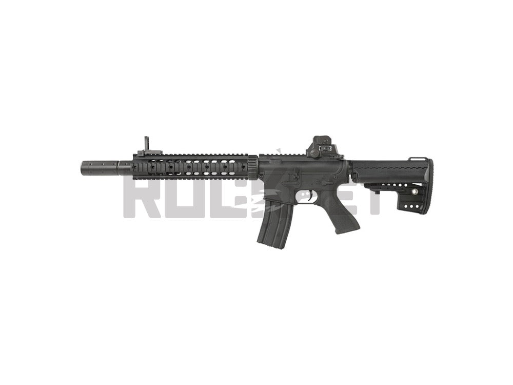 【CYMA Plus】CM631 M4 Built-in Silencer仕様 AEG 電動ガン (JAPAN Ver./樹脂フレーム/Eshooter電子トリガー搭載/180日安心保障)