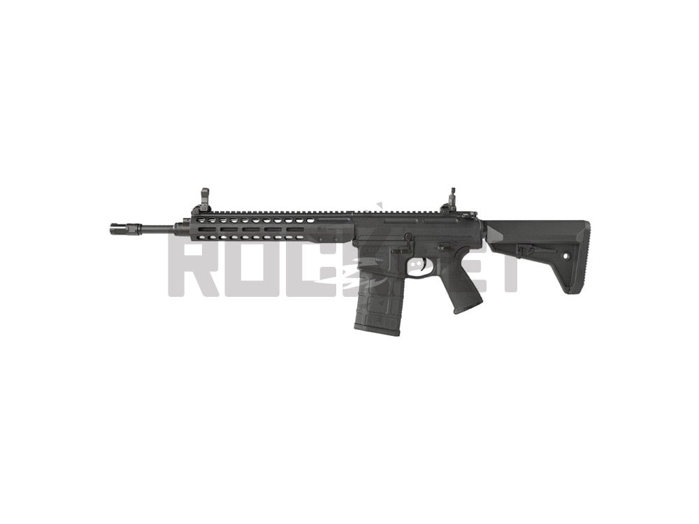 【EMG/CYMA Plus】Barrett Rec10 Black AEG (Official Licensed/JAPAN Ver./ポリマーフレーム/Eshooter電子トリガー搭載/180日安心保障/電動ガン)