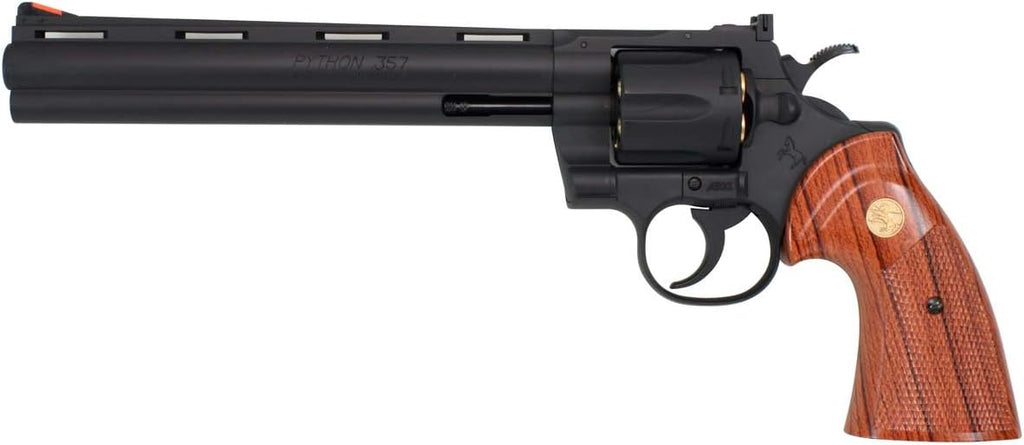 【クラウンモデル】コルトパイソン .357マグナム 8インチ ガスリボルバー 18才以上用