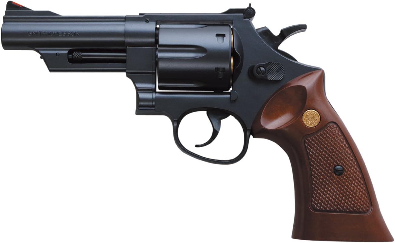 Airsoft - Crown Models M29 .44 Magnum gas revolver shooting