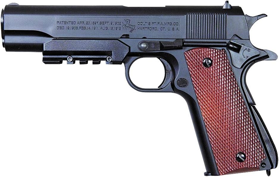 【クラウンモデル】ガバメント1911A1 ポケットハンドガン 10才以上用 エアーコッキング